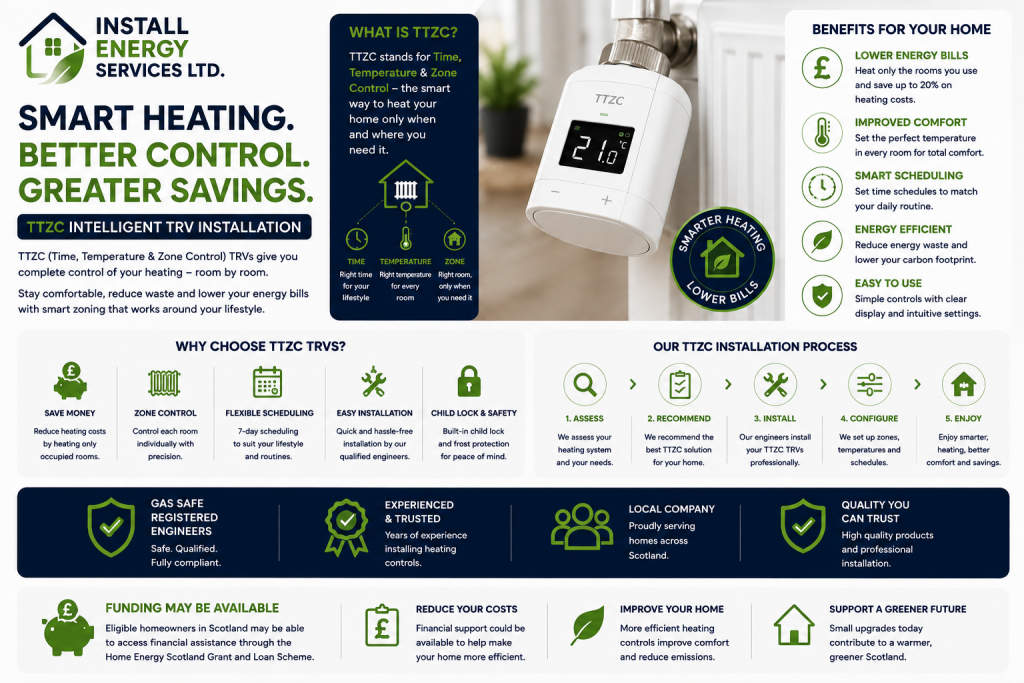 Heating control installation Services